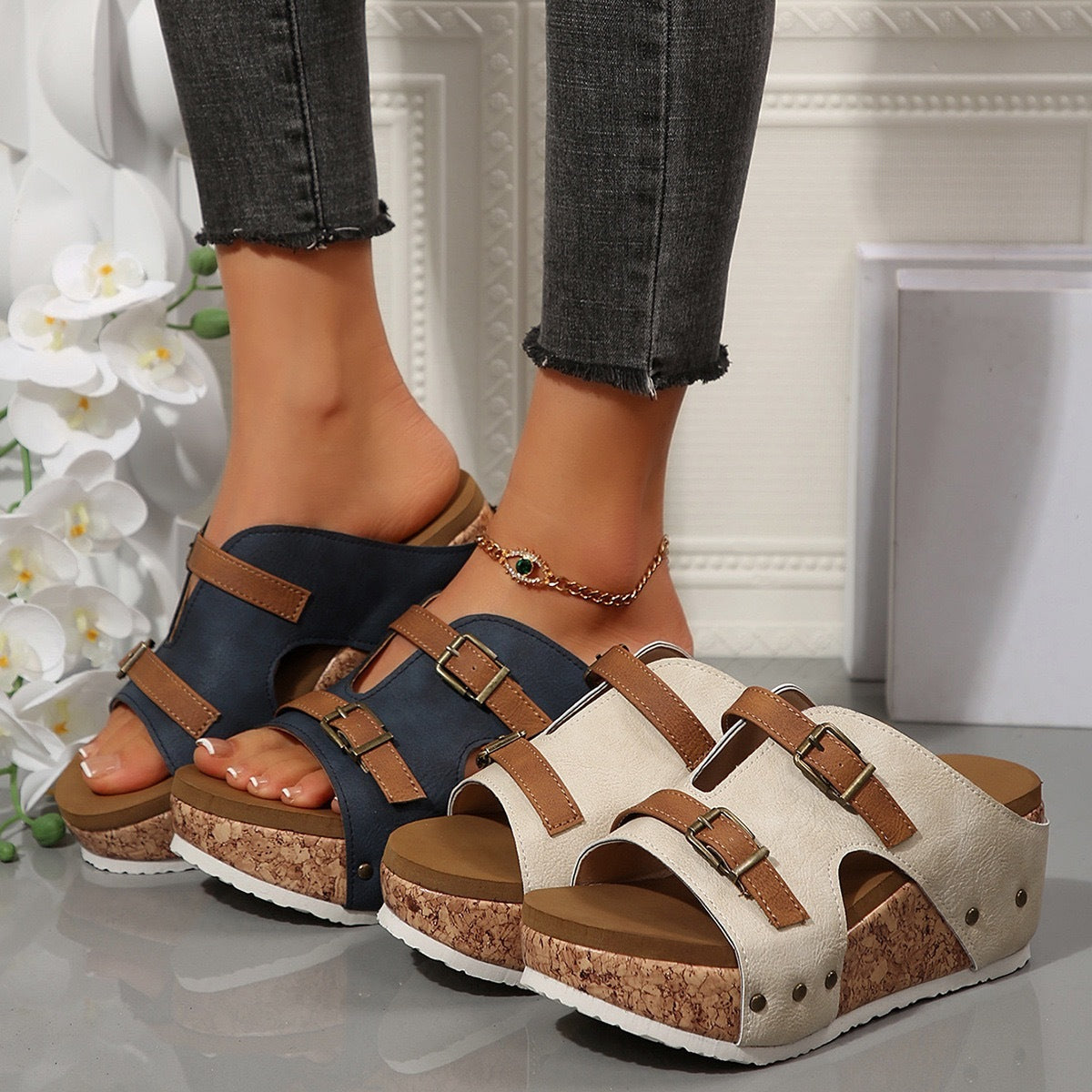 Femme chaussures d'été
