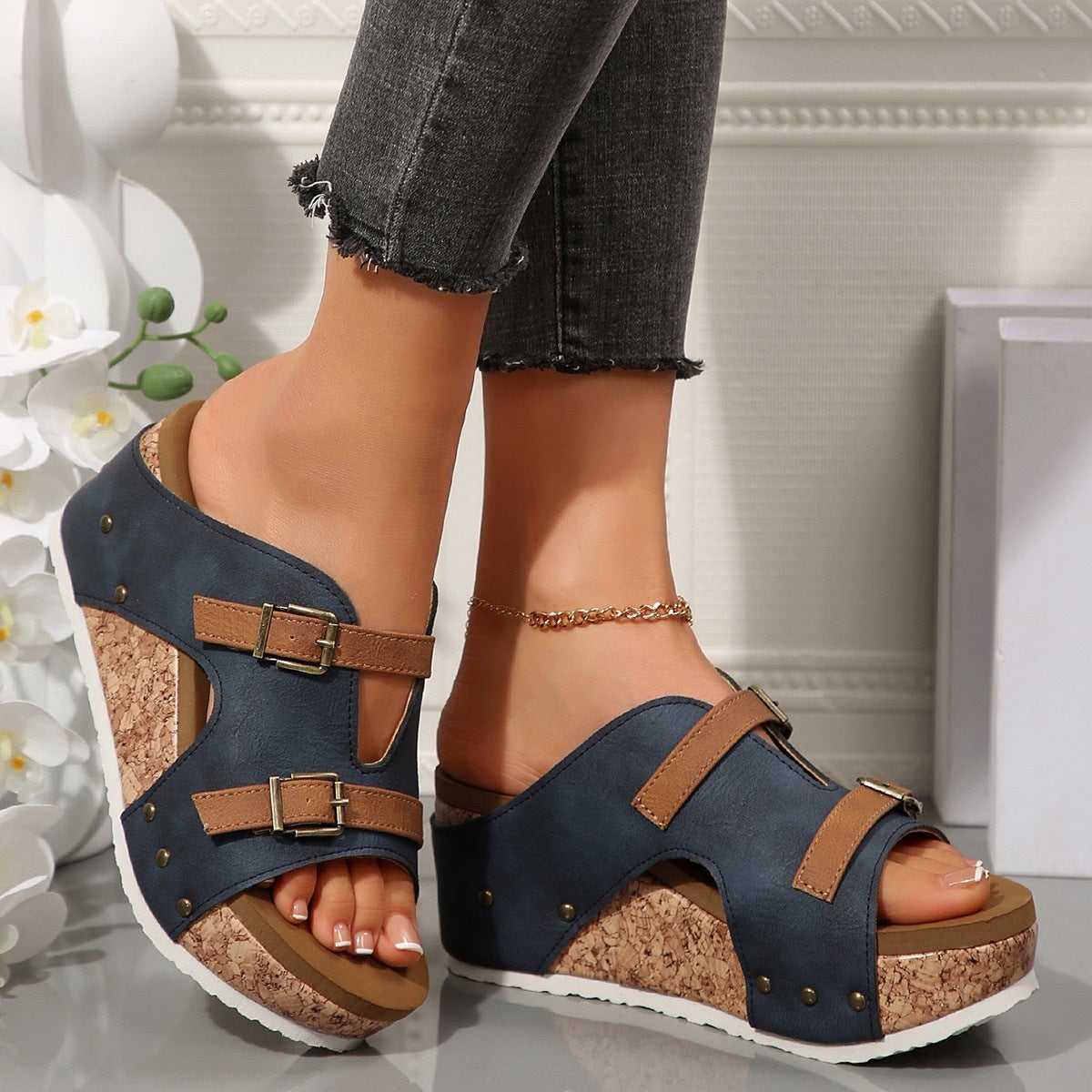 Femme chaussures d'été